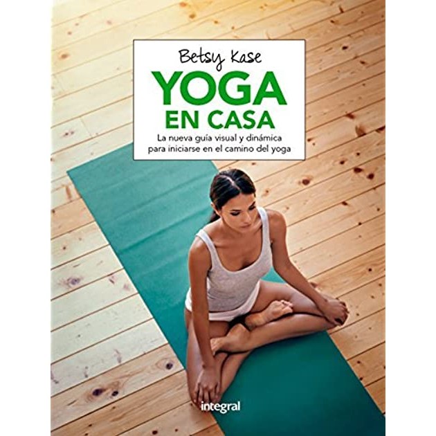Libro para yoga en casa